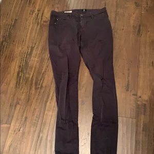 AG gray super skinny sateen leggings!!